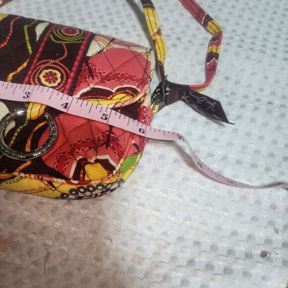 VERA BRADLEY GUC MINI QUILTED SADDLE BAG CROSSBODY BAG - Picture 2 of 11